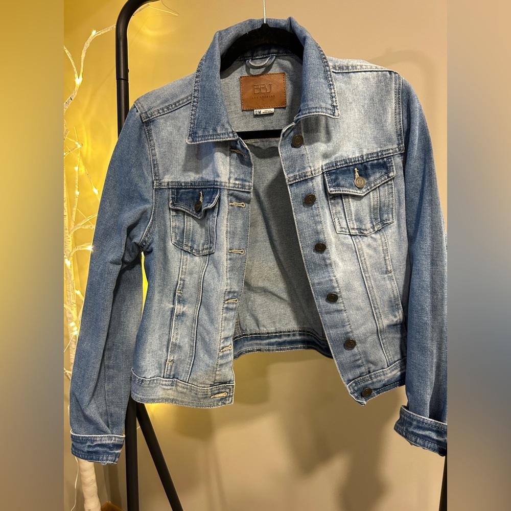 Women's Blue Denim Jacket. BBJ size medium
